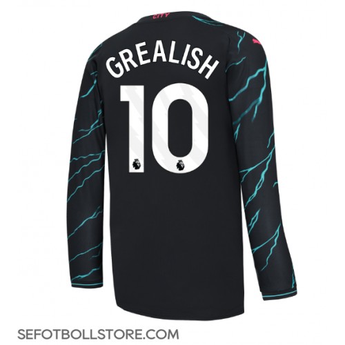 Manchester City Jack Grealish #10 Replika Tredje Tröja 2023-24 Långärmad
